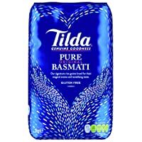Los mejores  - Tilda Arroz Basmati - 2 Paquetes de 2000 gr - Total: 4000 gr